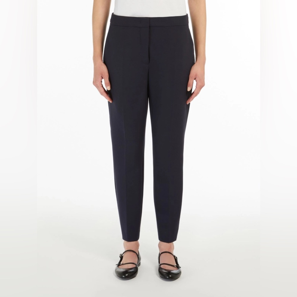 MAX MARA Viscose Jersey Trousers - Size 10 - $620 MSRP